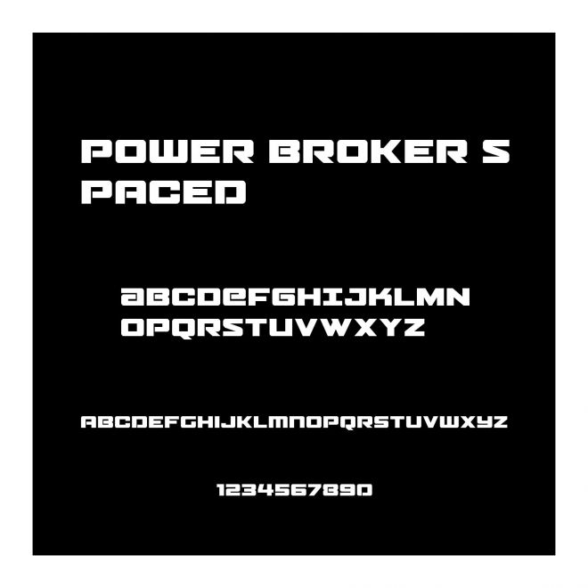 Power Broker Spaced
