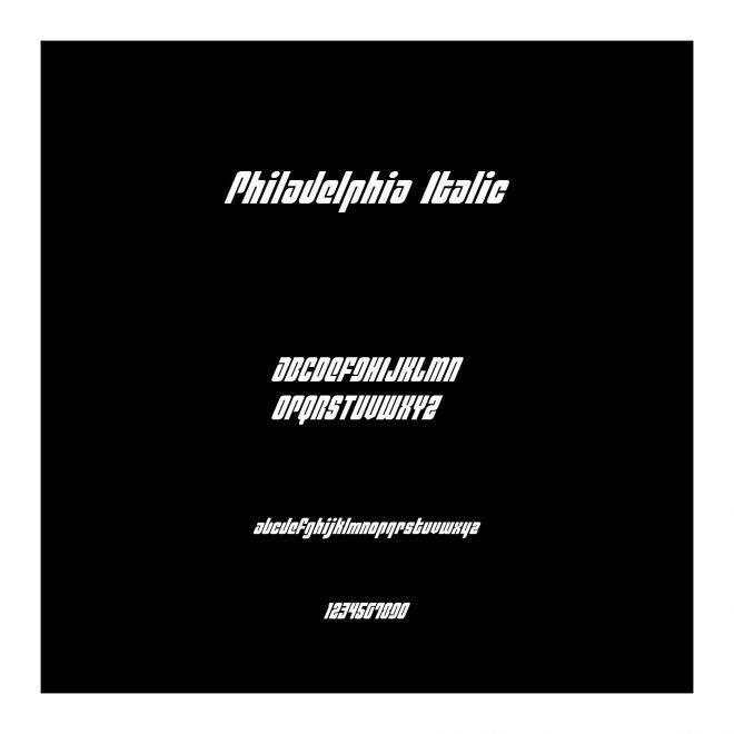 Philadelphia Italic