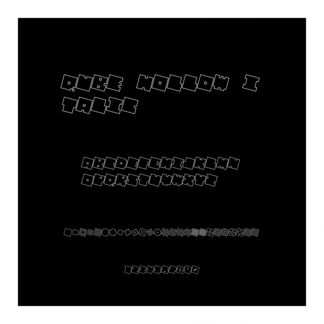 QUBE HOLLOW ITALIC