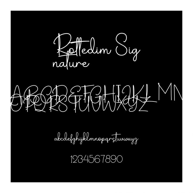 Rottedim Signature