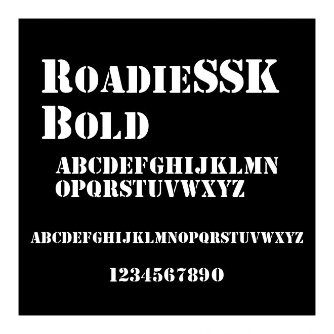 RoadieSSK Bold