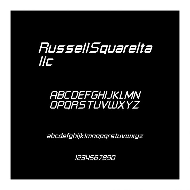 RussellSquareItalic