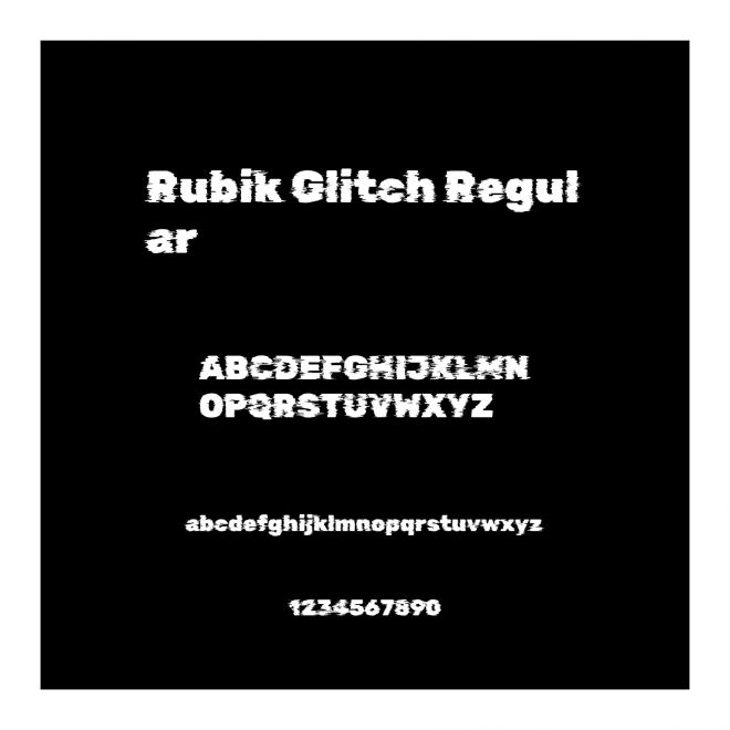 Rubik Glitch Regular