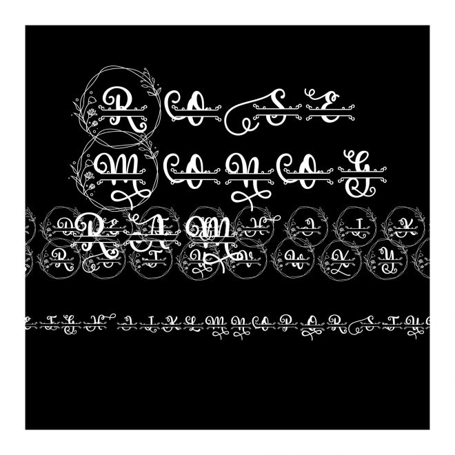 Rose Monogram