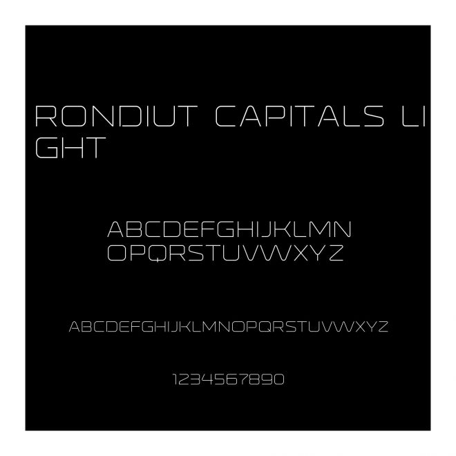 Rondiut Capitals Light