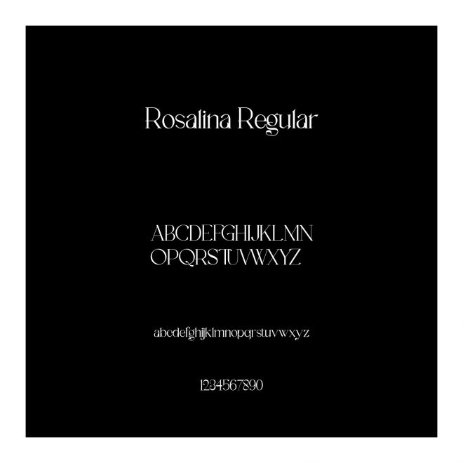 Rosalina Regular