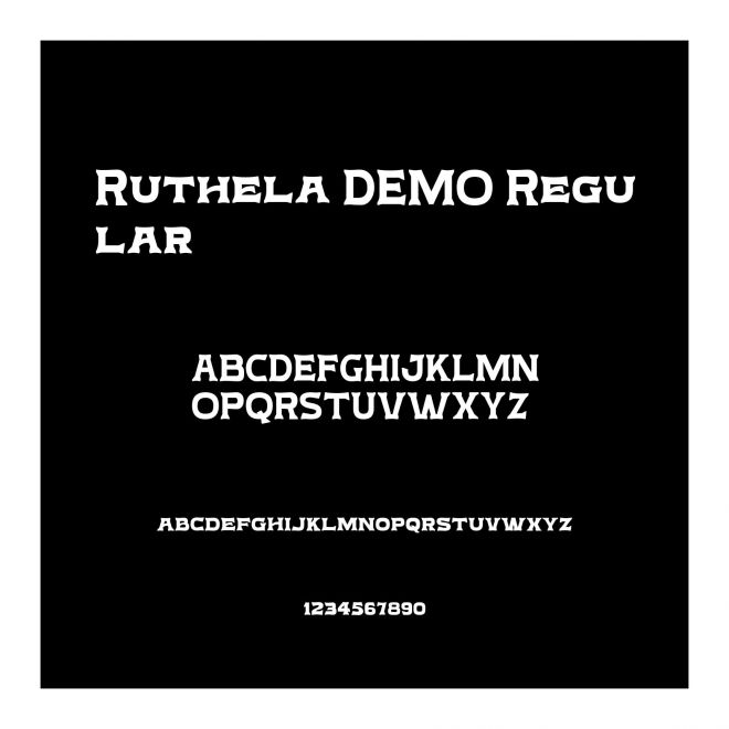 Ruthela DEMO Regular