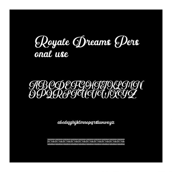 Royale Dreams Personal use