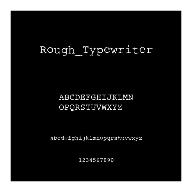 Rough_Typewriter