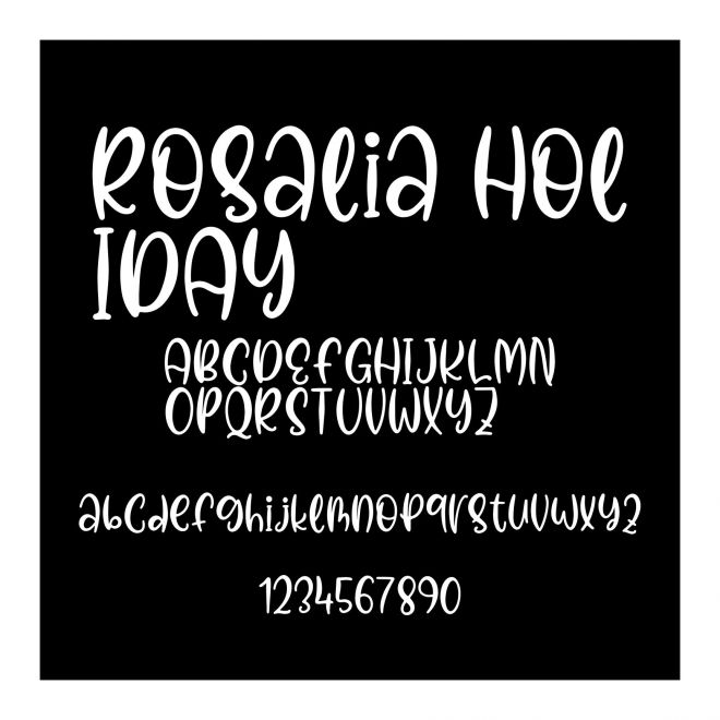 Rosalia HolIDAY