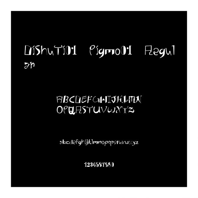 DiShuTi01 Pigmo01 Regular