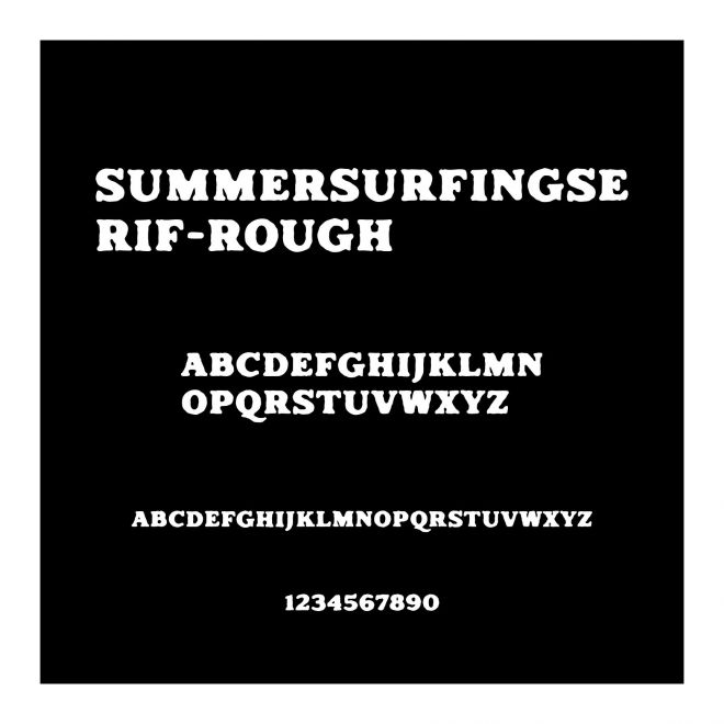 SummerSurfingSerif-Rough