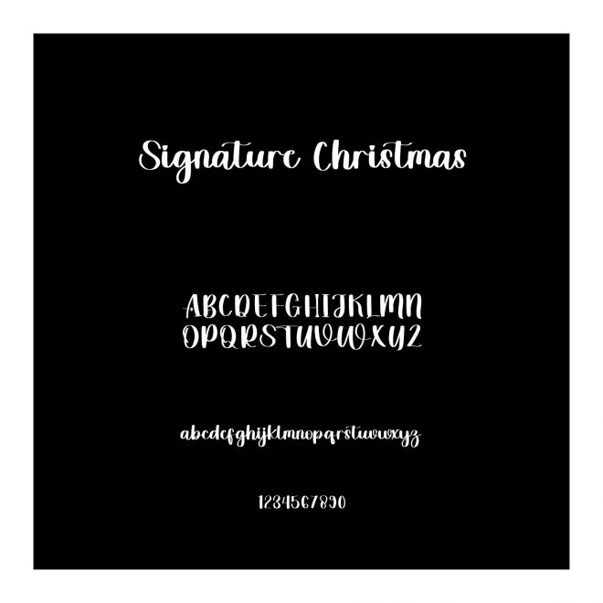 Signature Christmas