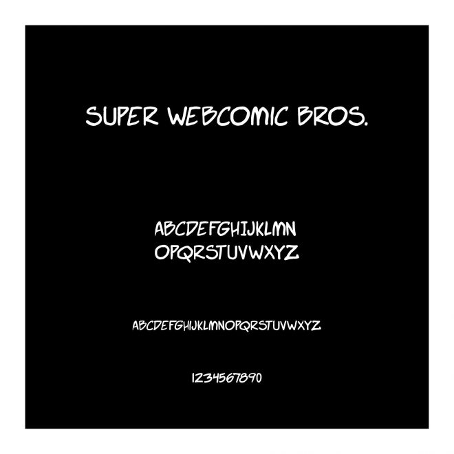 Super Webcomic Bros.