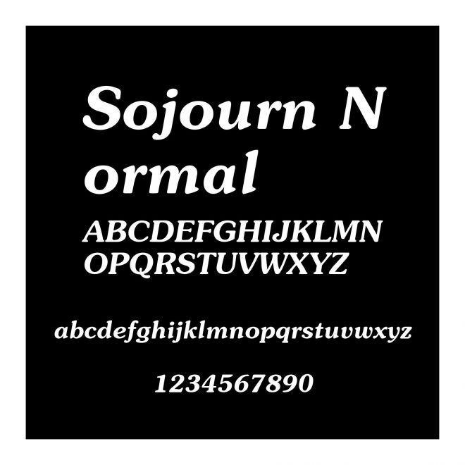 Sojourn Normal
