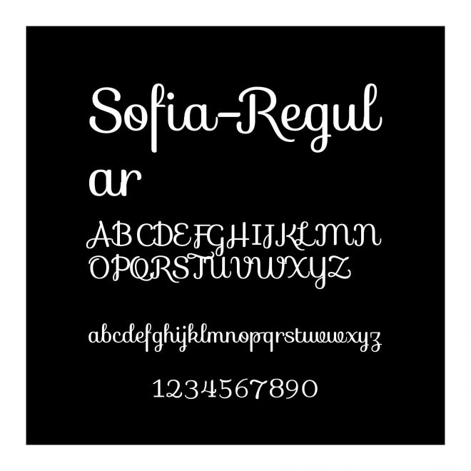 Sofia-Regular