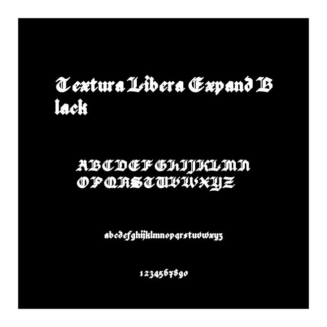 Textura Libera Expand Black