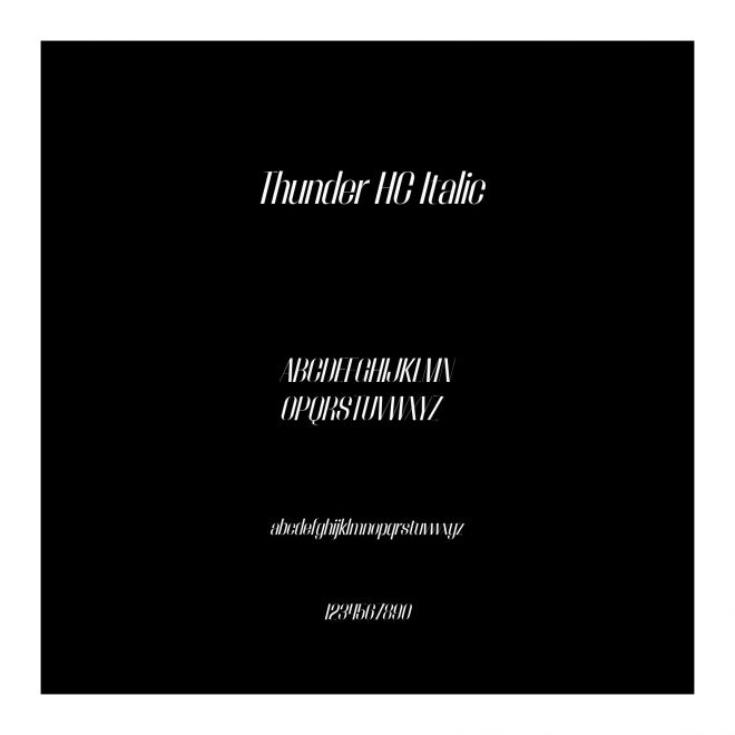 Thunder HC Italic