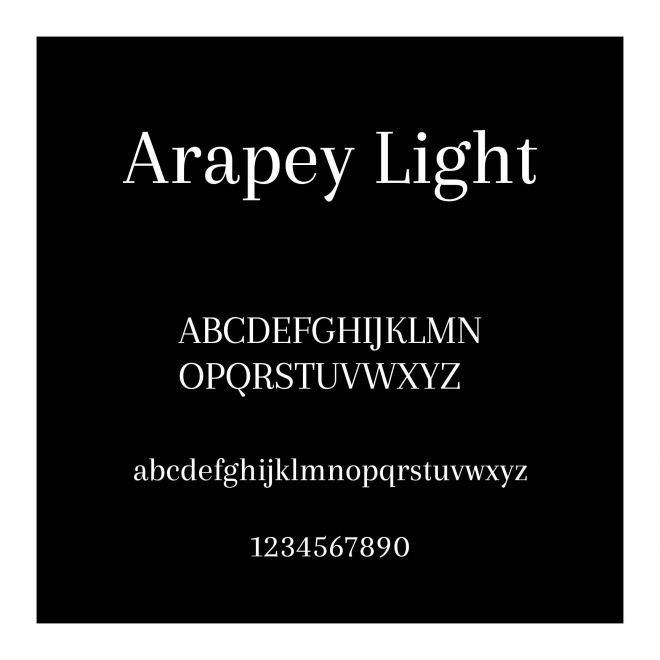 Arapey Light