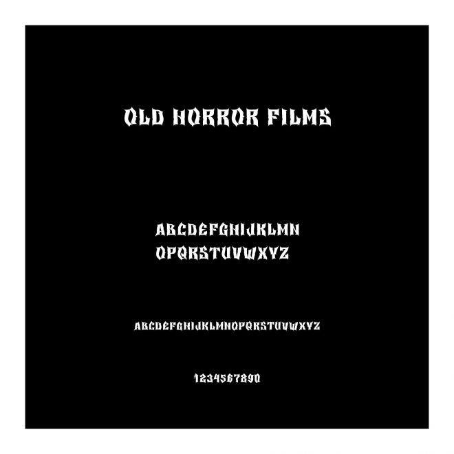 Old Horror Films