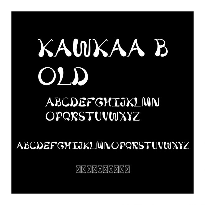 Kawkaa Bold