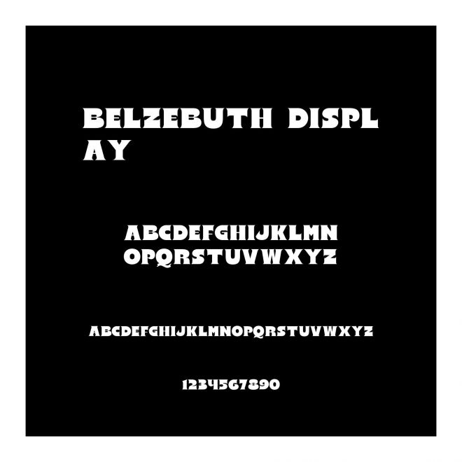 Belzebuth display