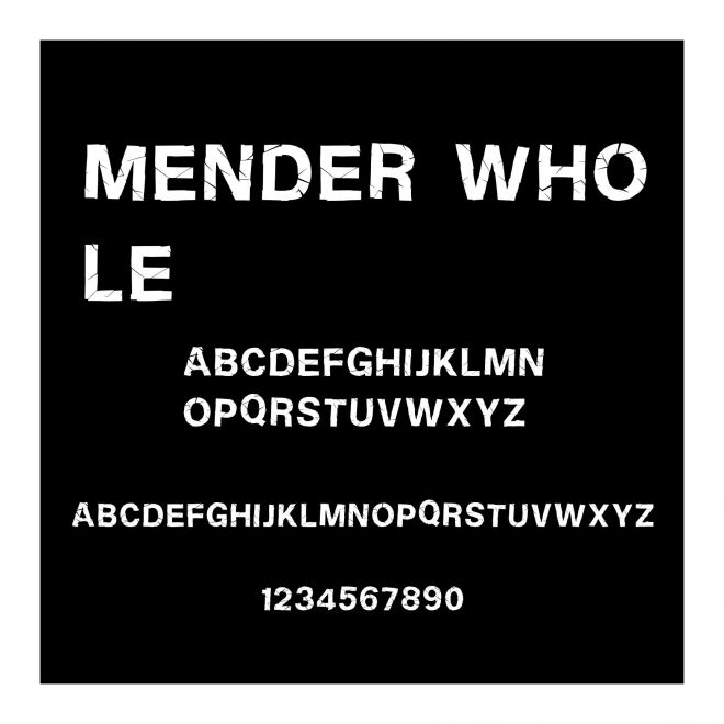 Mender Whole