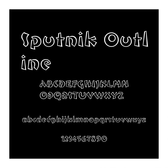 Sputnik Outline