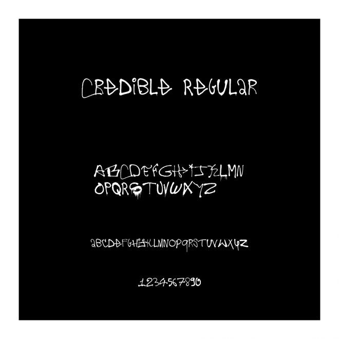 Credible Regular