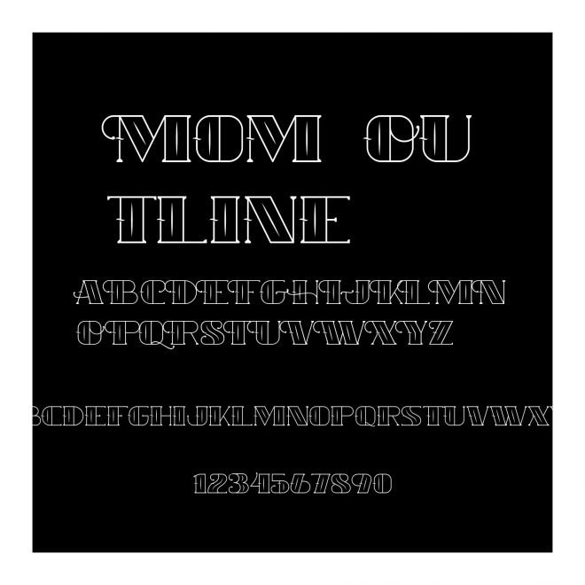 Mom Outline