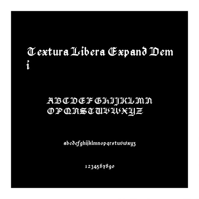 Textura Libera Expand Demi