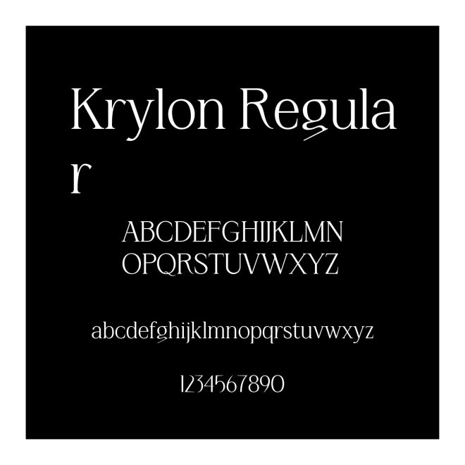 Krylon Regular