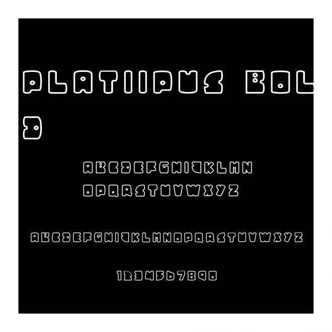 Platiipus Bold