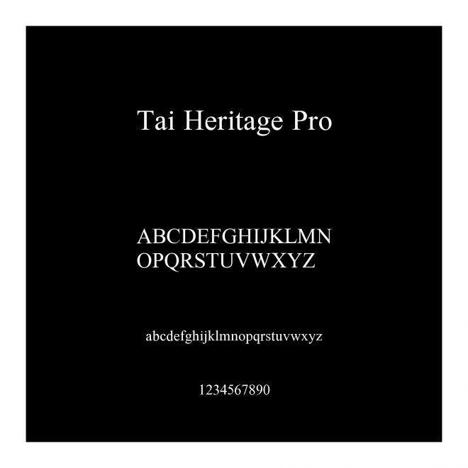 Tai Heritage Pro