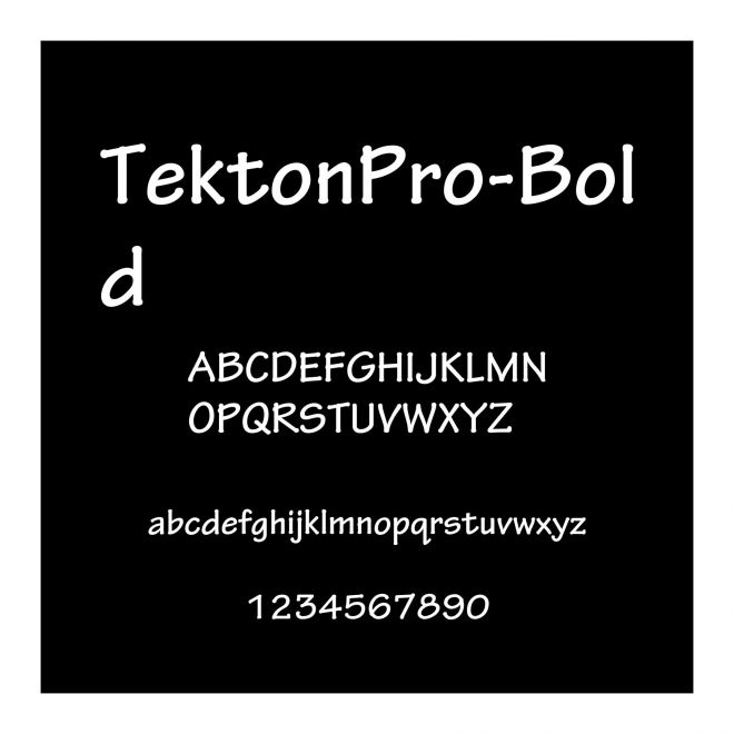 TektonPro-Bold