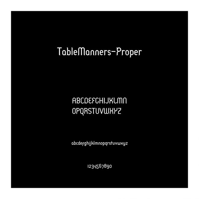 TableManners-Proper