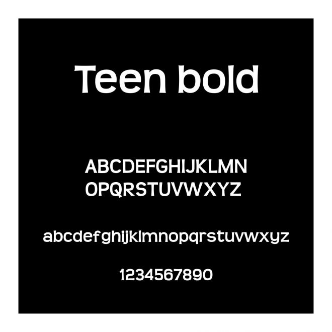 Teen bold