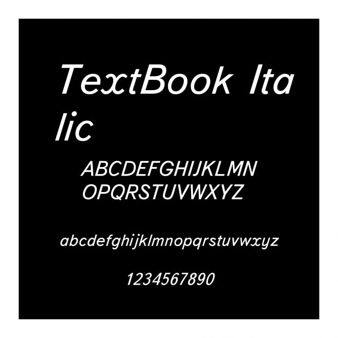 TextBook Italic