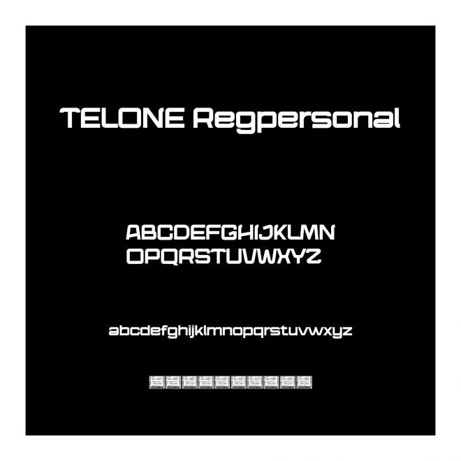 TELONE Regpersonal