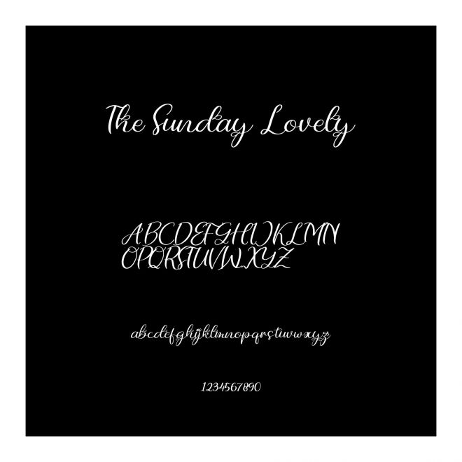 The Sunday Lovely