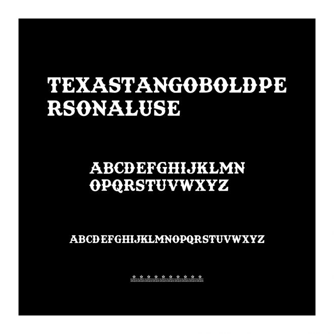 TexasTangoBOLDPERSONALUSE