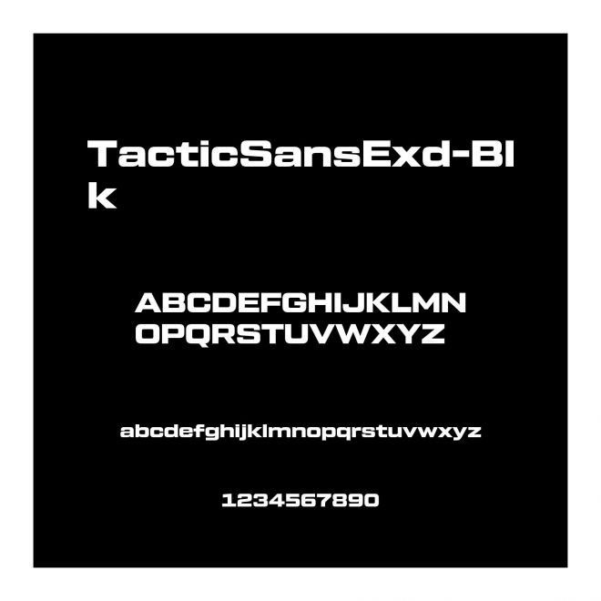 TacticSansExd-Blk