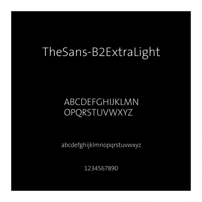 TheSans-B2ExtraLight