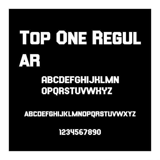 Top One Regular