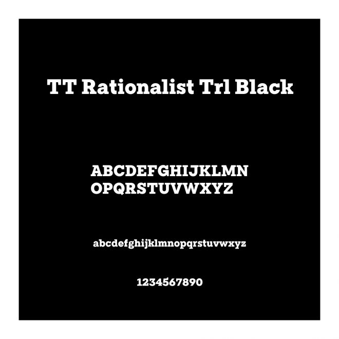 TT Rationalist Trl Black