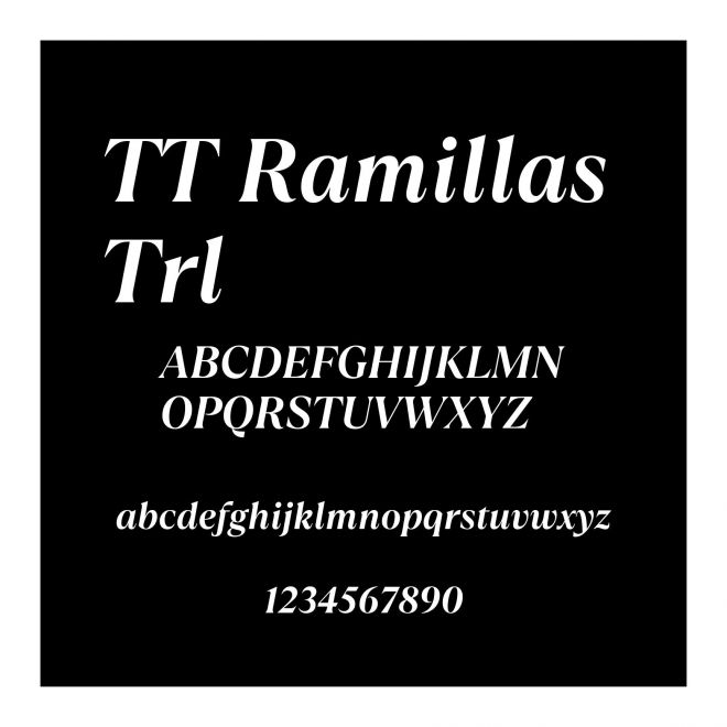 TT Ramillas Trl Bold It