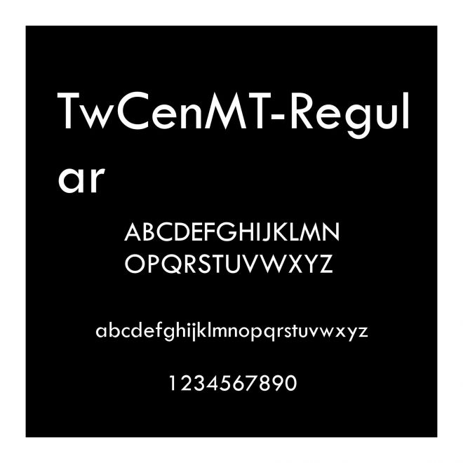 Tw Cen MT