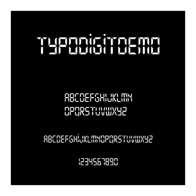 Typo Digit Demo