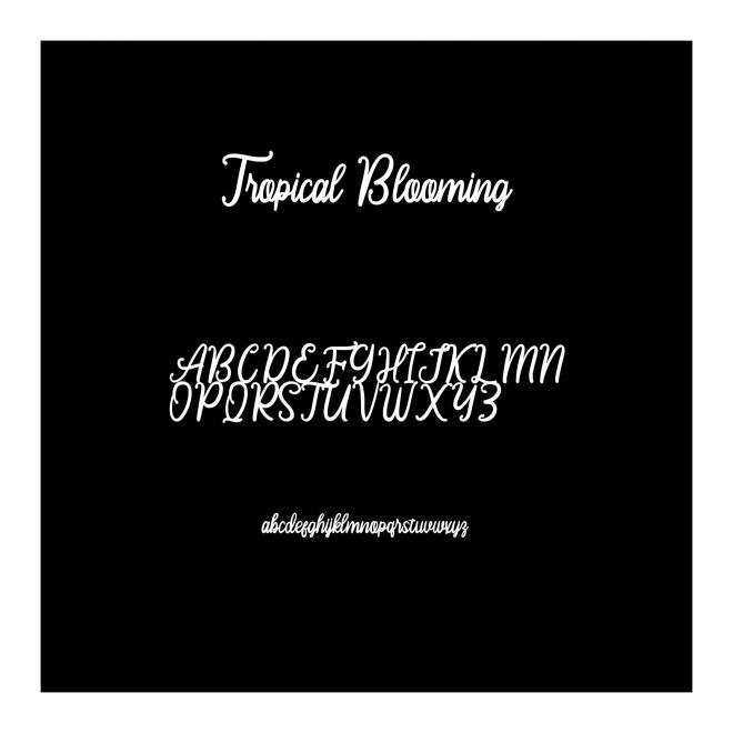 Tropical Blooming