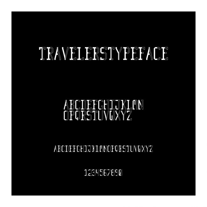 Traveler's Typeface